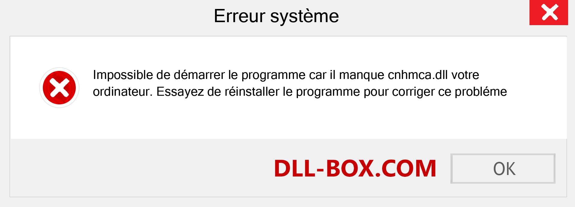 Le fichier cnhmca.dll est manquant ?. Télécharger pour Windows 7, 8, 10 - Correction de l'erreur manquante cnhmca dll sur Windows, photos, images